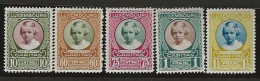 Luxembourg  .  Y&T   .   209/213     .   **  (209: *)  .    Neuf Avec Gomme Et SANS Charnière - Unused Stamps