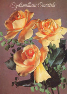 FLORES Vintage Tarjeta Postal CPSM #PBZ590.A - Flowers