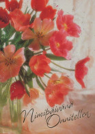 FLOWERS Vintage Postcard CPSM #PBZ254.A - Fiori