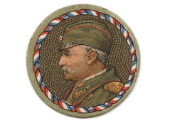 Insigne épinglette En Carton - JOURNEE SERBE -  Comité Du Secours National 25 Juin 1916 Guerre 1914-1918 - Oorlog 1914-18