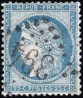 Sarthe - GC 394 Sur Timbre 25c République - 1871-1875 Ceres
