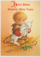 ENFANTS Scène Paysage Bébé JÉSUS Vintage Carte Postale CPSM #PBB525.A - Scènes & Paysages