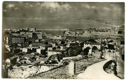 Marseille - Panorama - Vue Prise De Notre-Dame De La Garde - Notre-Dame De La Garde, Funicular Y Virgen