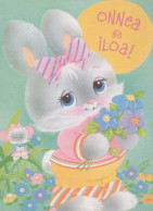RABBIT Animals Vintage Postcard CPSM #PBR109.A - Other & Unclassified