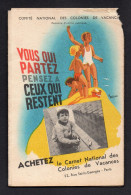 (12/05/24) THEME ENFANTS-CPA COMITE NATIONAL DES COLONIES DE VACANCES - CARNET INCOMPLET DE 6 CARTES - Collections, Lots & Séries