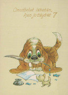HUND Tier Vintage Ansichtskarte Postkarte CPSM #PBQ622.A - Hunde