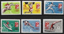 Russie 1964 Yt 2843/8  Serie Completa   ** - Unused Stamps