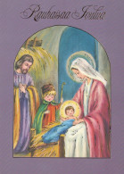 Jungfrau Maria Madonna Jesuskind Religion Vintage Ansichtskarte Postkarte CPSM #PBQ012.A - Vierge Marie & Madones