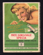 (12/05/24) THEME PUBLICITE-CPA PATE GINGIVALE SPECIA - CALENDRIER 1956 - Publicité