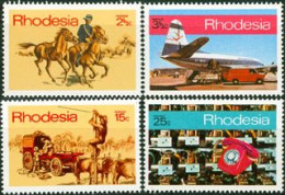 RHODESIE 1970 - Service Postal - 4 V. - Rhodesië (1964-1980)