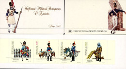 PORTUGAL 1985 - Uniformes Militaires - III - Carnet - Postzegelboekjes