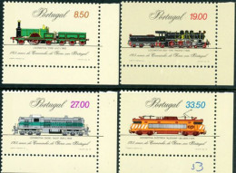 PORTUGAL 1981 - Chemins De Fer Portugais - 4 V. - Unused Stamps