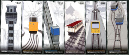 PORTUGAL 2010 - Elevateurs Et Trams De Montagne - 6 V. - Unused Stamps