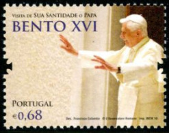 PORTUGAL 2010 - Visite Du Pape Benoit XVI - 1 V.  - Unused Stamps