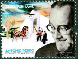 PORTUGAL 2009 - Théatre - Antonio Pedro - 1 V. - Unused Stamps