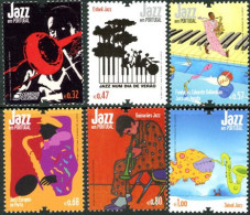 PORTUGAL 2009 - Jazz Au Portugal - 6 V. - Unused Stamps