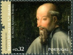 PORTUGAL 2009 - Saint Nuno Alvares Pereira - 1 V. - Unused Stamps