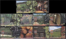 PORTUGAL 2008 - Centenaire Des Régions Vinicoles - 10 V. - Unused Stamps