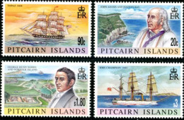 PITCAIRN 1998 - Millenium - Navires Célèbres - 4 V. - Pitcairn Islands