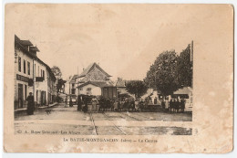 38 - LA BATIE MONTGASCON - CPA -  Le Centre - 1918 - Sonstige & Ohne Zuordnung