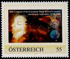 PM  Innsbruck - 18. Congress Of The European Sleep Research Society Ex Bogen Nr. 8012587   Postfrisch - Personnalized Stamps