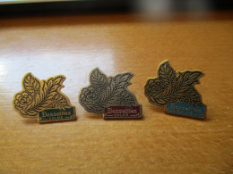 Lot De 3 Pin's Desseilles Calais - Sonstige & Ohne Zuordnung