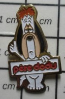 912c Pin's Pins / Beau Et Rare / CINEMA / DESSIN ANIME DROOPY TEX AVERY Pour PERE DODU - Cinéma