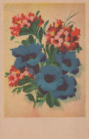FLOWERS Vintage Postcard CPA #PKE671.A - Blumen