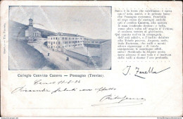 Af836 Cartolina Possagno Collegio Convitto Canova Provincia Di Treviso Veneto - Treviso