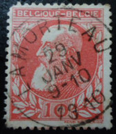 BELGIQUE N°74 Oblitéré - 1905 Barbas Largas