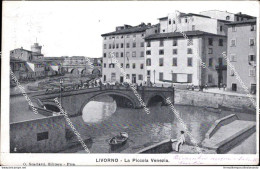 Af834 Cartolina Livorno Citta' La Piccola Venezia Inizio 900 - Livorno