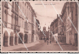 Af828 Cartolina Pordenone Citta' Corso Vittorio Emanuele Friuli Venezia Giulia - Pordenone