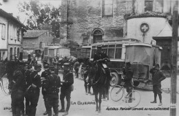 LA GUERRE - Autobus Parisien Servant Au Ravitaillement - Carte-Photo Envoyée De Saint-Malo - Autres & Non Classés