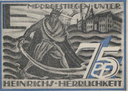 75 PFENNIG 1921 Stadt GERA Thuringia DEUTSCHLAND Notgeld Banknote #PD493 - [11] Emissions Locales