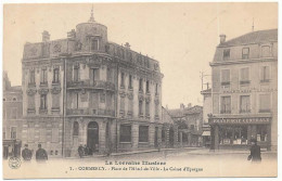 CPA 9 X 14 Meuse COMMERCY Place De L'Hôtel De Ville La Caisse D'Epargne   Pharmacie Centrale - Commercy