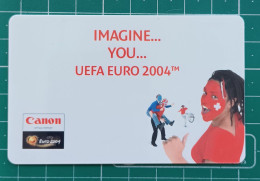 PORTUGAL GENERIC CARD CANNON UEFA EURO 2004 - Otros & Sin Clasificación