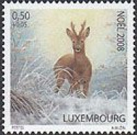 LUXEMBOURG 2008 - Noël - Le Chevreuil - 1 V. - Ungebraucht