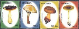 LESOTHO 2007 - Champignons D'afrique - 4 V. - Lesotho (1966-...)