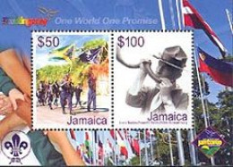 JAMAIQUE 2007 - Jamboree Scout - BF - Unused Stamps