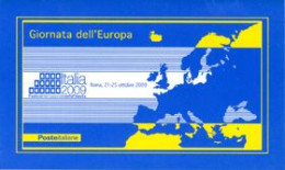 ITALIE 2009 - Journée De L'Europe - 5 Timbres Adhésifs - Carnet - 2001-10:  Nuovi