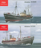 ISLANDE 2010 - Bateaux - Nouveaux Chalutiers - 2 Carnets - Booklets