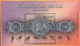 ISLANDE 2006 - La Lutte Islandaise A 100 Ans - BF - Nuevos