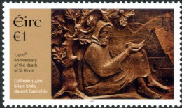IRLANDE 2018 - Religion: Saint Kevin - 1 V. - Unused Stamps