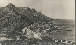 Anthéor - Le Viaduc - Carte Sans Oblitération, Timbre  "La Vallée De La Seine Aux Andelys" 8F Neuf - (P) - Antheor