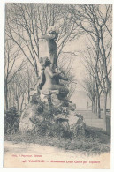 CPA 9 X 14 Drôme VALENCE Monument Louis Gallet Par Injalbert - Valence