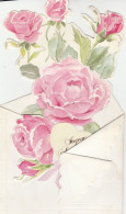 CARTE A SYSTEME    BOUQUET DE DE ROSES - Mechanical