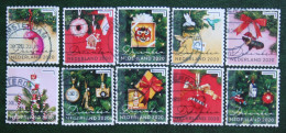 Decemberzegels Weihnachten Christmas Noel NVPH 3886-3895 (Mi 3968-3977) 2020 Gestempeld / USED NEDERLAND / NIEDERLANDE - Usati