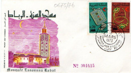 Maroc Al Maghrib 0675/76 Fdc Croissant-Rouge, Croix-Rouge - Red Cross