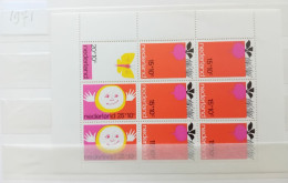 1971 Blok Kinderzegels NVPH 1001 - Blocks & Sheetlets