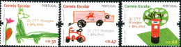 PORTUGAL 2010 - Courrier Scolaire - écologie - 3 V. - Wielrennen